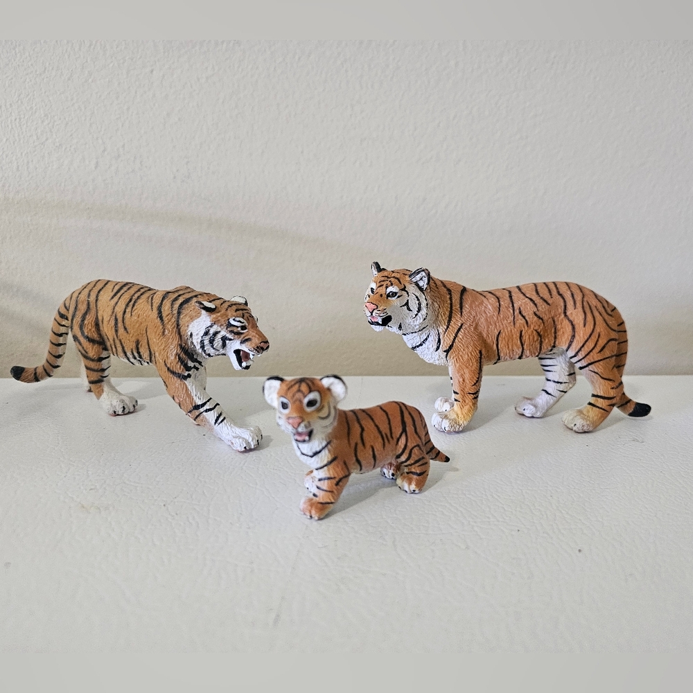 Safari Ltd Wild Safari Bengal Tigers Set of 3